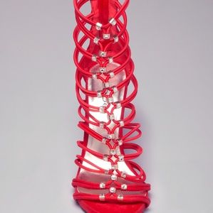 NWT! Bebe Adrienne Strappy Sandals Size 9